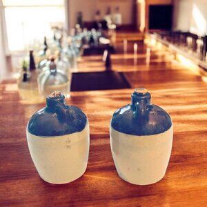 Moonshine Whiskey Jugs Salt & Pepper Shakers